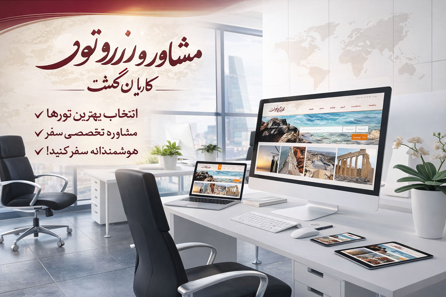 مشاوره  رایگان رزرو تور